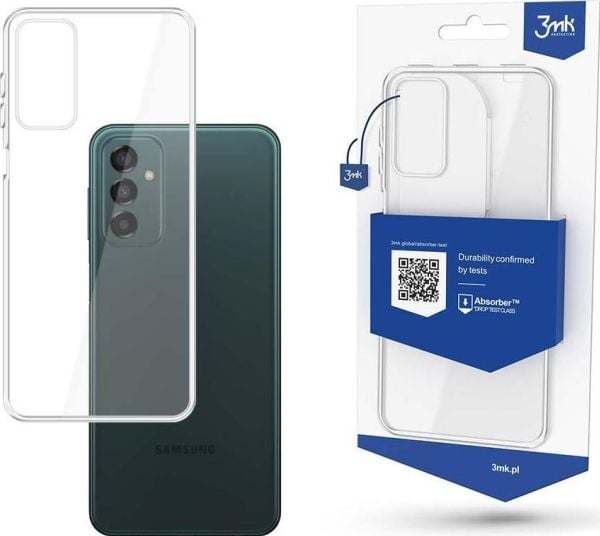 3MK Clear Case, Rund (shell case), Samsung, M23 5G, 16,8 cm (6.6"), Gjennomsiktig