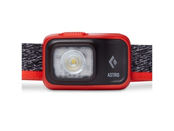 Black Diamond Astro 300, Hodebåndslommelykt, Sort, Rød, IPX4, 300 lm, 8 m, 55 m