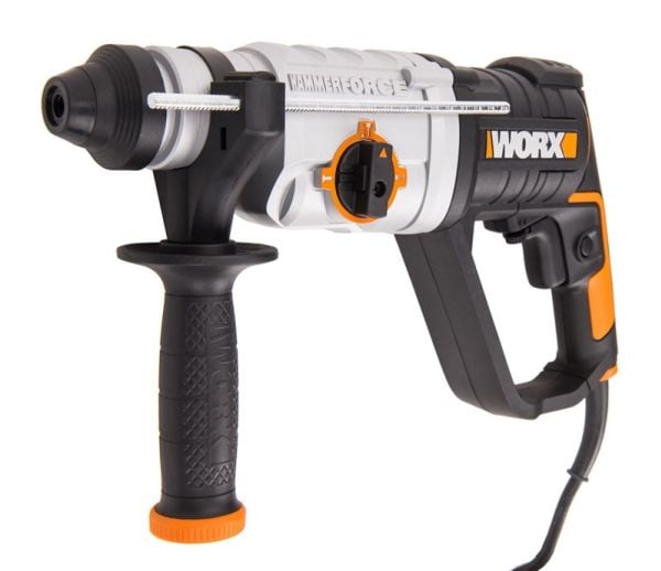Smūginis gręžtuvas sds+ 800w 2,5j, lagaminas WX339 Worx