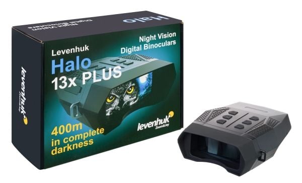 Levenhuk Halo 13x Plus, 13x, 3,5 cm, Fully Coated (FC), Vanntett, Sort, 759 g