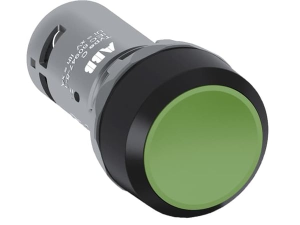 ABB CP1-10G-10, Trykkbryter, Svart, Grønn, Grå, IP66, IP67, IP69K, 240 V, 50 / 60 Hz, 1 A