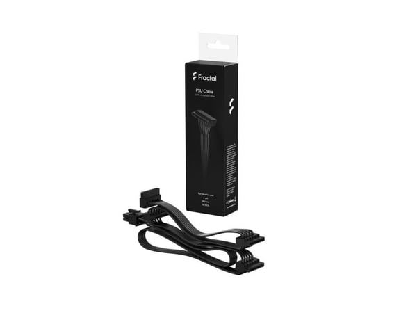 Fractal Design FD-A-PSC1-003, 0,85 m, SATA 6-pin, Weiblich, Weiblich, Gerade, 90°