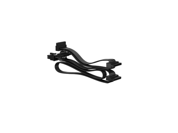 Fractal Design FD-A-PSC1-003, 0,85 m, SATA 6-pin, Weiblich, Weiblich, Gerade, 90°