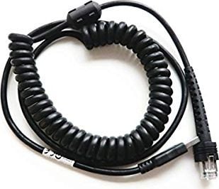 Datalogic CAB-550, USB-kaapeli, musta, USB A, RJ-45, Suora, Suora