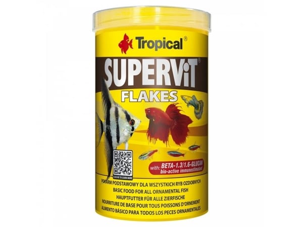 Tropical Supervit flersammensatt fiskefôr 1000 ml/200 g