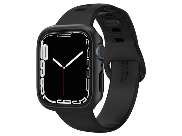 Spigen ACS04184, Etui, Smartklokke, Svart, Apple, Apple Watch Series 7 (41mm), Polykarbonat (PC)