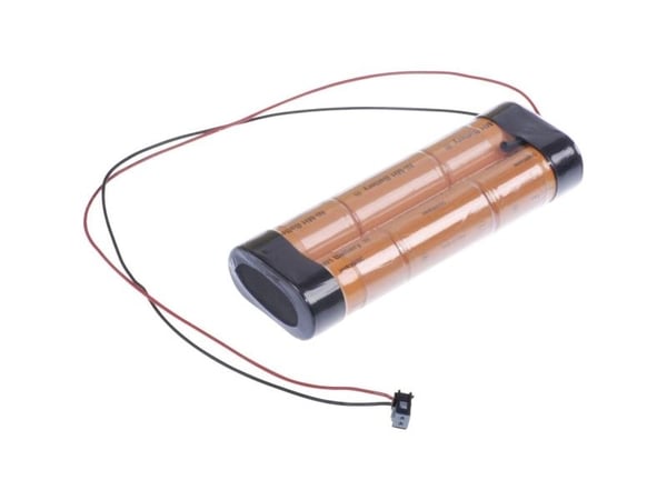 Panasonic Inline L2x3 MPX akkupaketti 6x Sub-C-kaapeli, pistoke NiMH 7,2 V 3000 mAh