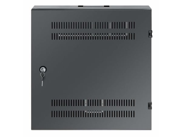 Intellinet 713689, Väggmonterad rack, 2U/4U, 60 kg, Knapplås, 8,5 kg, Svart