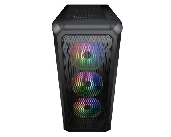 Cougar Archon 2 RGB - Miditower - ATX - ingen strömförsörjning - Svart - USB/Ljud