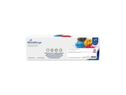 MediaRange - Magenta - kompatibel - boks - tonerpatron (alternativ for: HP CF543X) - for HP Color LaserJet Pro M254dw, M254nw, MFP M280nw, MFP M281... MediaRange - Magenta - kompatibel - boks - tonerpatron (alternativ for: HP CF543X) - for HP Color LaserJet Pro M254dw, M254nw, MFP M280nw, MFP M281...