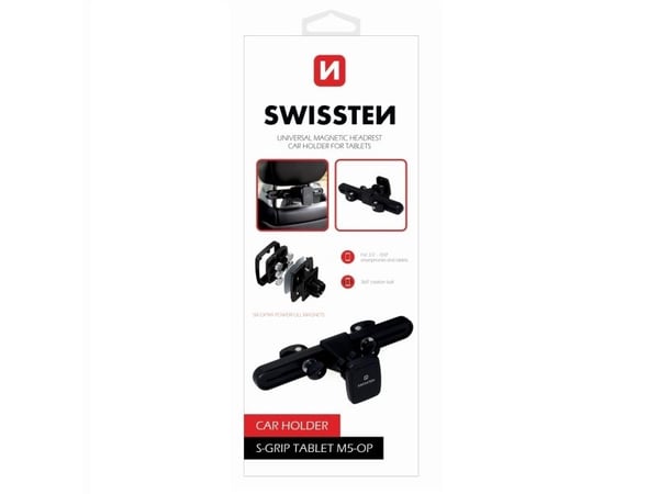 Swissten M5-OP passiv hållare för mobil/Smartphone och surfplatta/UMPC, svart