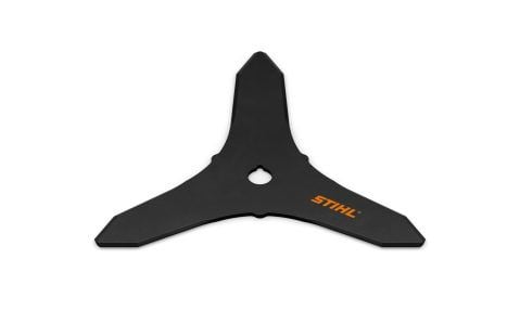 Stihl 41107134100, Blad till röjsåg, Svart, Stål, 1 styck