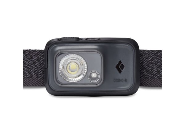 Black Diamond Cosmo 350-R, Hodebåndslommelykt, Grafitt, 1 m, IP67, 350 lm, 10 m