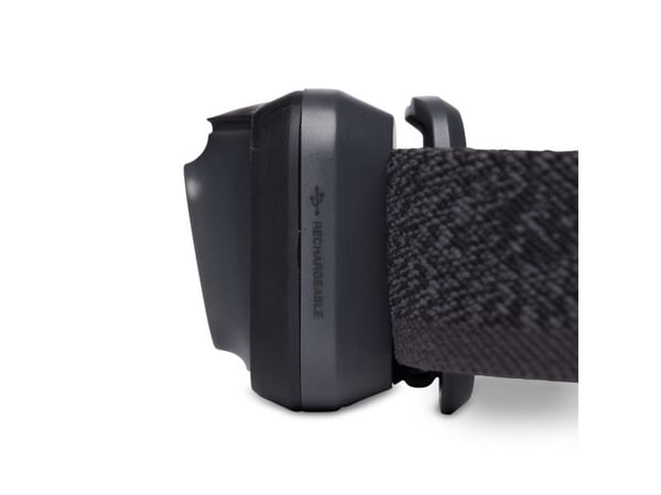 Black Diamond Cosmo 350-R, Hodebåndslommelykt, Grafitt, 1 m, IP67, 350 lm, 10 m