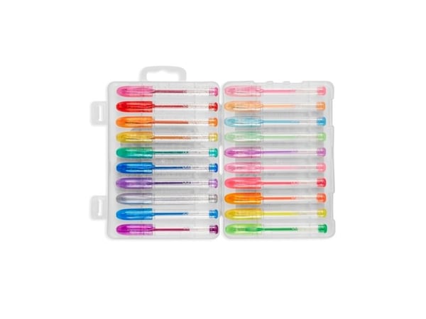 OOLY Mini Doodlers, Gelépenn med hette, Blå, Cyan, Grønn, Grå, Lyseblå, Lysegrønn, Lys fiolblå, Lyserosa, Oransje, Rosa, Lilla,..., Flerfarget, Gje...