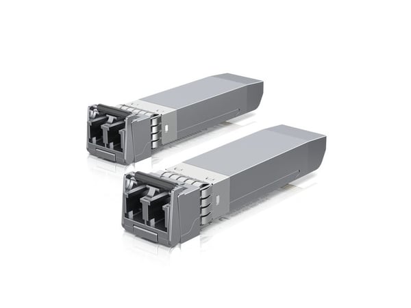 Ubiquiti - SFP (mini-GBIC) transceiver modul - 10 GigE - LC multimodus - op til 300 m (pakke med 2)