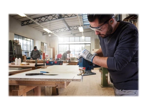 Bosch clean for Wood T 101 D - Stikksagblad - for kartong, fiberplate, bløtt tre - 3 deler - T-skaft - lengde: 100 mm