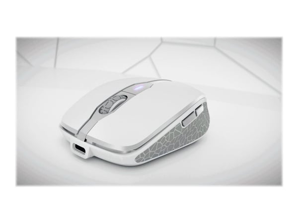 CHERRY DW 9100 SLIM, RF Wireless + Bluetooth, QWERTY, Hopea, Sisältää hiiren