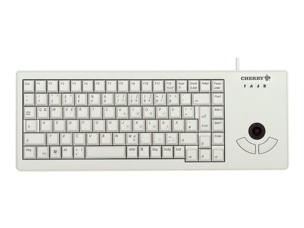 CHERRY XS G84-5400 - Tastatur - USB - USA - lysegrå