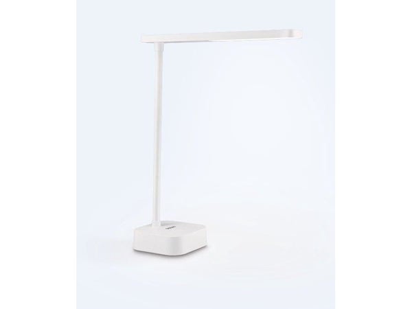 Philips Funksjonell Tilpa-skrivebordslampe, Hvit, Plast, Soverom, Stue, Kontor, Tidsriktig, IP20, III
