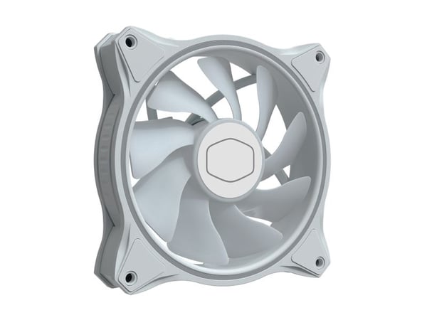 Cooler Master MasterFan MF120 HALO 3in1 - White Edition - kabinettvifte - 120 mm (en pakke 3)