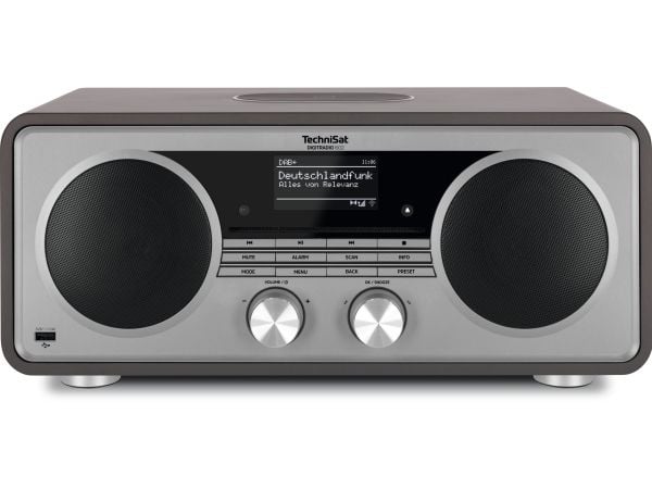 TechniSat DigitRadio 602 - Lydsystem - 70 watt (Total) - sølv, antrasitt