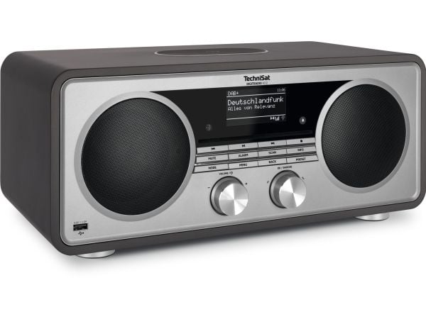 TechniSat DigitRadio 602 - Lydsystem - 70 watt (Total) - sølv, antrasitt