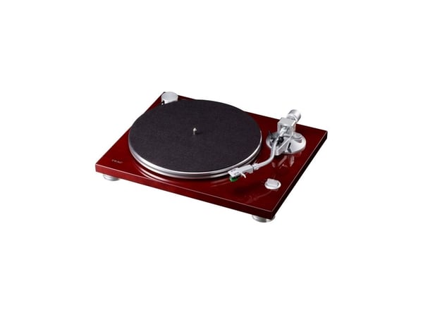 TEAC TN-3B-SE/CH, Remdriven skivtallrik, Manuell, Körsbär (frukt), 33,45 RPM, 33 1/3,45 RPM, MM-type (VM-type)