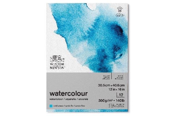 Watercolour pad Cold 300 g 31x41 cm 12 sider