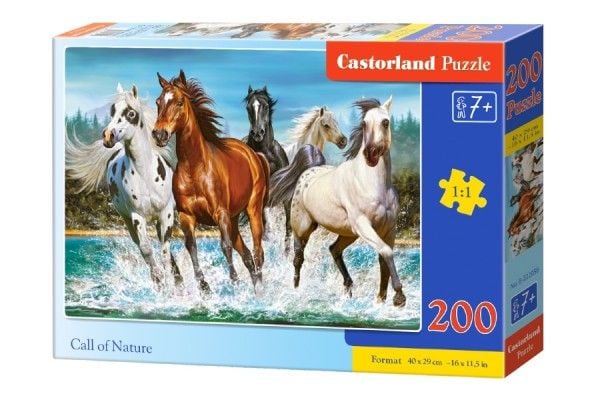 Castorland puslespill 200 brikker Call of Nature