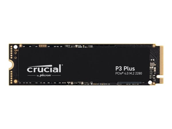 Crucial P3 Plus - SSD - 1 TB - inbyggd - M.2 2280 - PCIe 4.0 (NVMe)