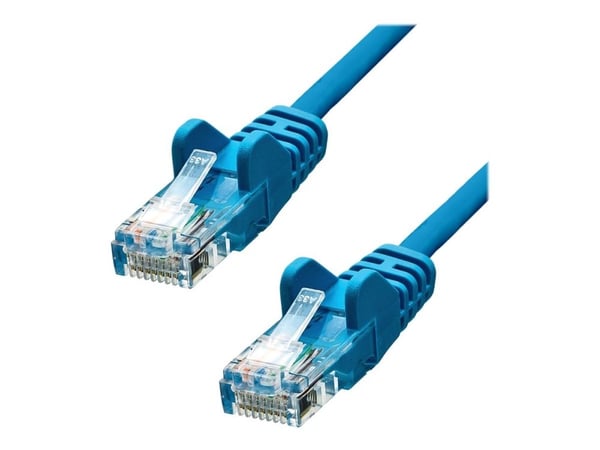 ProXtend - Koblingskabel - RJ-45 (hann) til RJ-45 (hann) - 7 m - UTP - CAT 5e - formstøpt, uten hindringer - blå