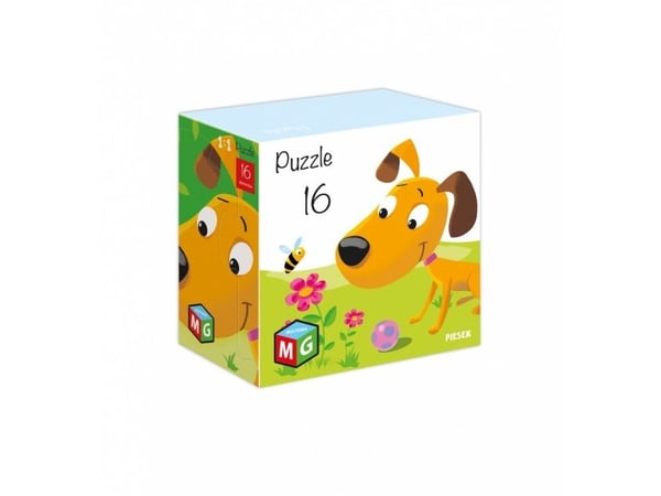 Pussel 16 bitar hund 05648