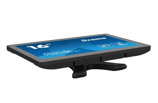 iiyama ProLite T1624MSC-B1 - LED-skjerm - 15.6" - berøringsskjerm - 1920 x 1080 Full HD (1080p) - IPS - 450 cd/m² - 800:1 - 25 ms - HDMI - høyttale...