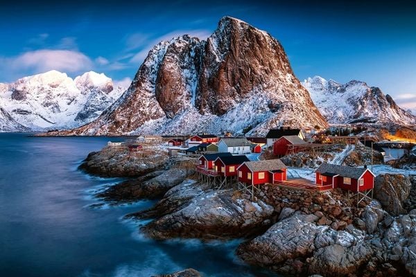 Ravensburger - Hamnoy, Lofoten - puslespill - 3000 deler