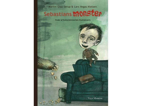 Sebastians monster | Martin Glaz Serup; Lars Vegas Nielsen | Språk: Danska
