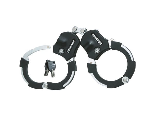 Master Lock Street Cuff 8200EURDPRO pyöränlukko 360 mm, 7,6 mm, musta/hopea