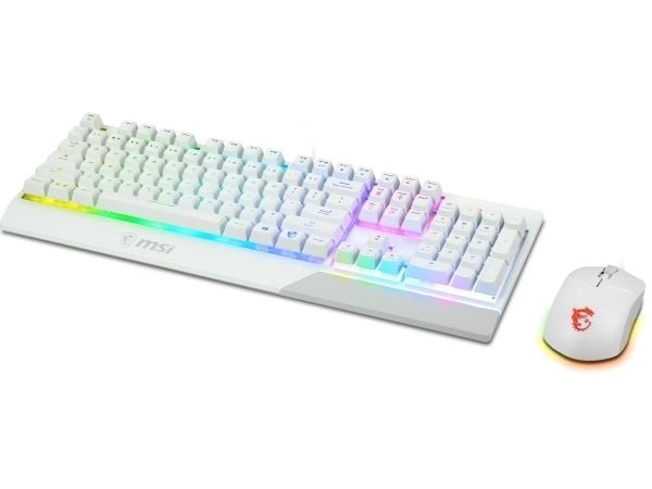 MSI Vigor GK30 combo - Tastatur- og mussett - bakgrunnsbelyst