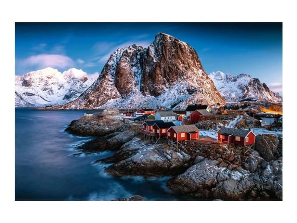 Ravensburger - Hamnoy, Lofoten - puslespill - 3000 deler