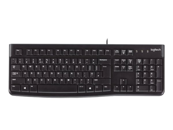 Logitech K120 - Tangentbord - USB - QWERTY - USA, internationellt