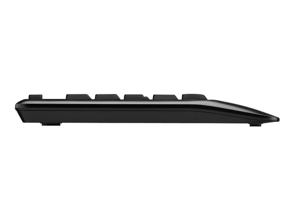 Logitech Wireless Combo MK345 - Tastatur- og mussett - trådløs - 2.4 GHz - US International - svart, blå