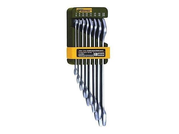 Proxxon Industrial 23800 SlimLine Skiftnyckelsats 8 stycken 6 - 22 mm DIN 3110, DIN ISO 3318