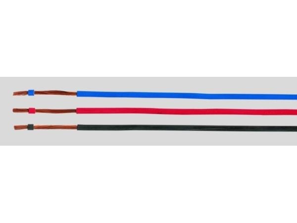 HELUKABEL 51403, Lågspänningskabel, Blå, Koppar, 1 mm ², 9,6 kg/km, -40 - 90 ° C
