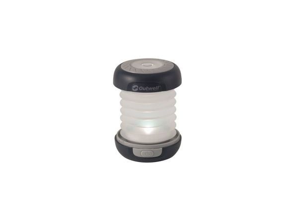 Outwell 651068, Lattiavalaistus ulkotiloihin, Musta, Valkoinen, Akryylinitriilibutadieenistyreeni (ABS), Silikoni, 1 lamppu(a), LED, 1 W