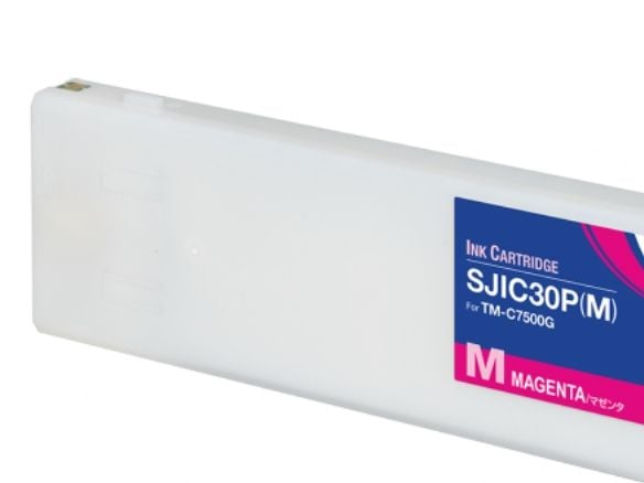 Epson SJIC30P(M): Ink cartridge for ColorWorks C7500G (Magenta), Magenta, Väriainepohjainen muste, 294,3 ml, 1 kpl