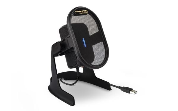 Marantz Umpire, Bordmikrofon, -34 dB, 80 - 15000 Hz, 12 dB, Kardioide, Koblet med ledninger (ikke trådløs)