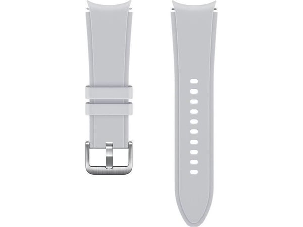 Samsung ET-SFR88 - Band för smart klocka - Small/Medium - silver - för Galaxy Watch4 (40 mm), Watch4 Classic