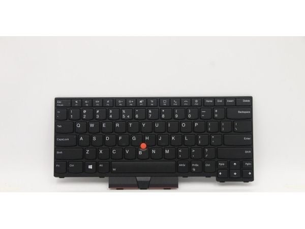 Chicony - Erstatningstastatur for bærbar PC - med ClickPad, Trackpoint - bakbelysning - QWERTY - Engelsk - Europa - svart - for ThinkPad L14 Gen 1 ...