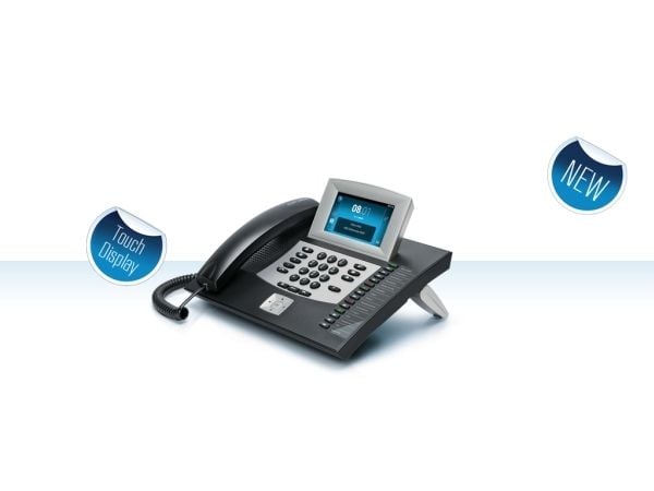 Auerswald COMfortel 2600 IP - VoIP-telefon - SIP, SRTP - svart
