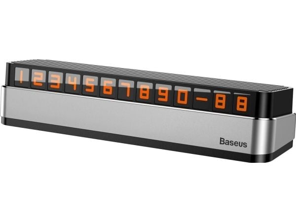 Baseus Moonlight Box tillfällig parkeringsskyltsats, grå ACNUM-B0S